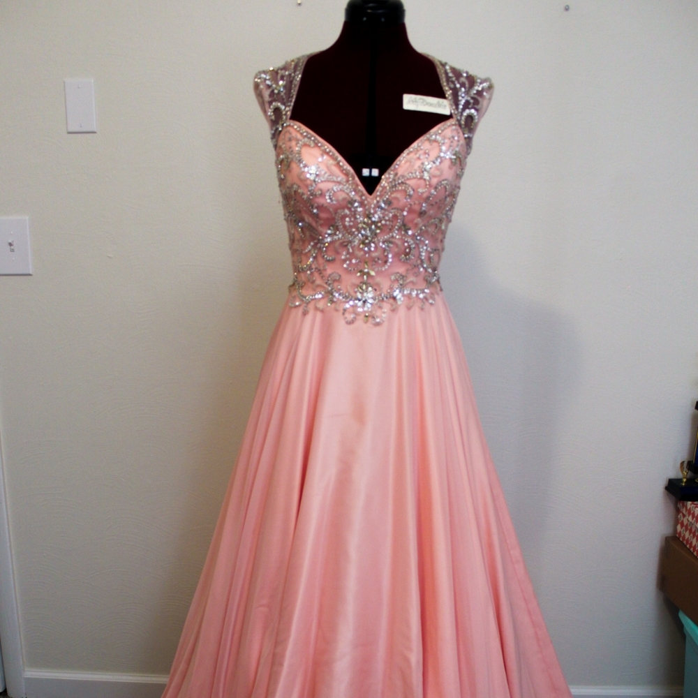 Mac Duggal Pink Dress